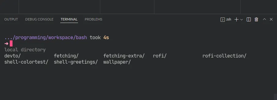 screenshot of the panel UI component