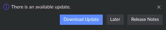 update badge on manage button