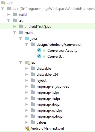 android directory structure